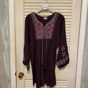 Kyla Seo from Anthropologie size Small boho dress!